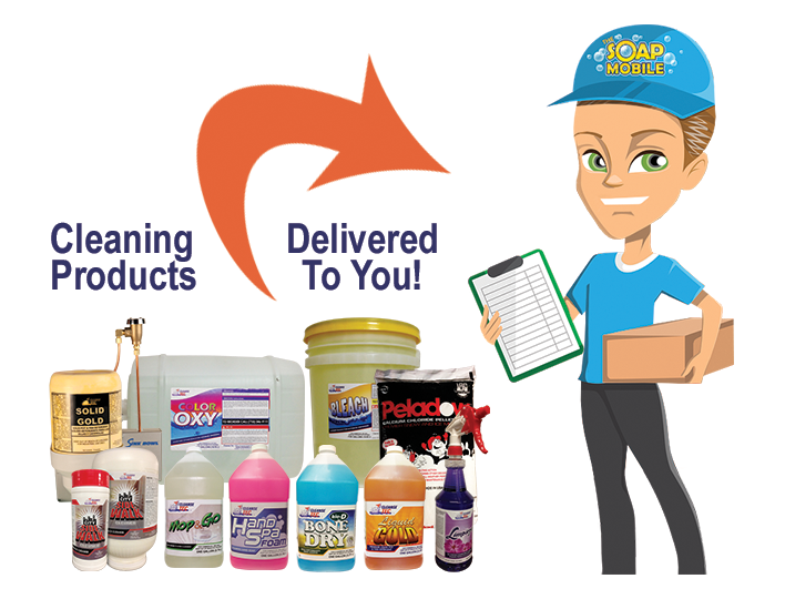 cleaning products delivered to you